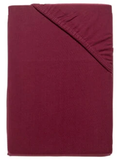 Spannbetttuch, Bordeaux