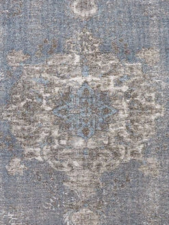 Vintage-Teppich, Blue -Teppiche Verkaufe LaRochelle VintageTeppich Blau Blue 160x230 lup