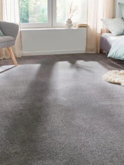 Velours-Teppichboden, Silber 77