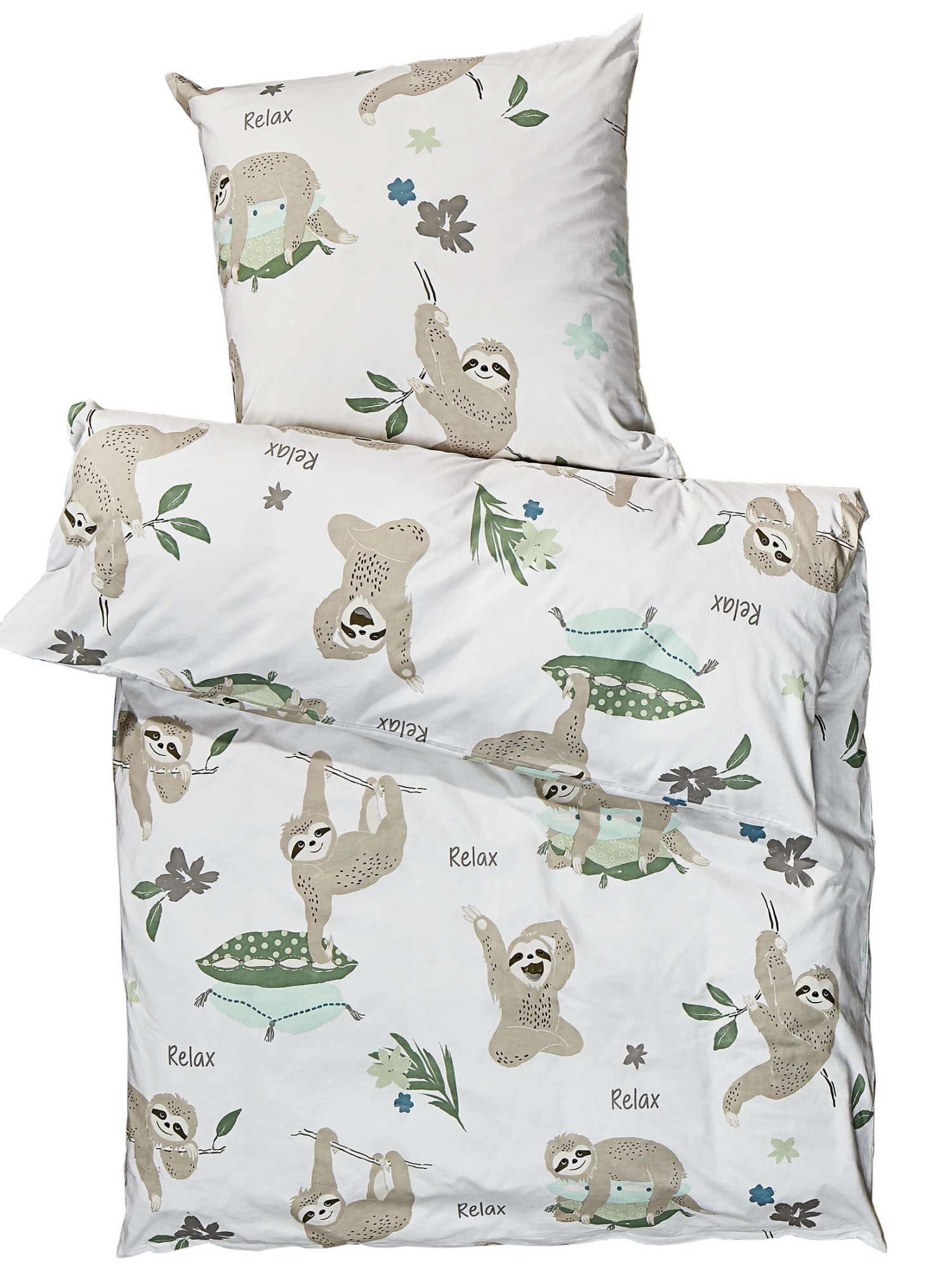 Kinderbettwäsche, Taupe 4 Kinderbettwäsche, Taupe - Image 2