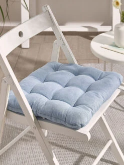 Stuhlkissen, Taubenblau 9 Stuhlkissen, Taubenblau -Teppiche Verkaufe Leif Stuhlkissen Hellblau Taubenblau 40x40 mil