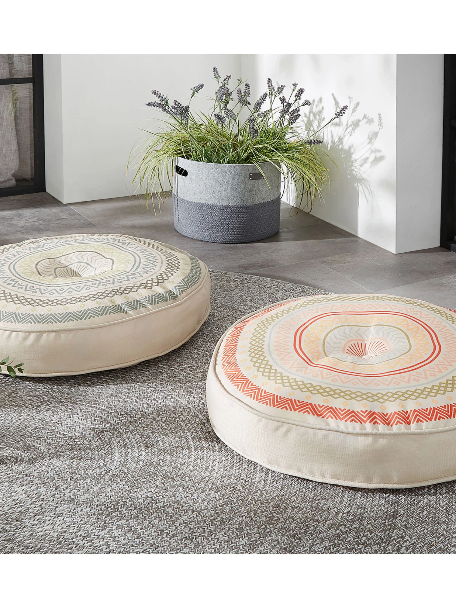 Outdoorkissen, Rosa 6 Outdoorkissen, Rosa - Image 4