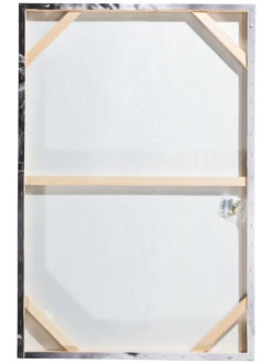 Leinwand-Druck-handbemalt, Grau -Teppiche Verkaufe LeopardWatch LeinwandDruck Grau 60x90 ruk1