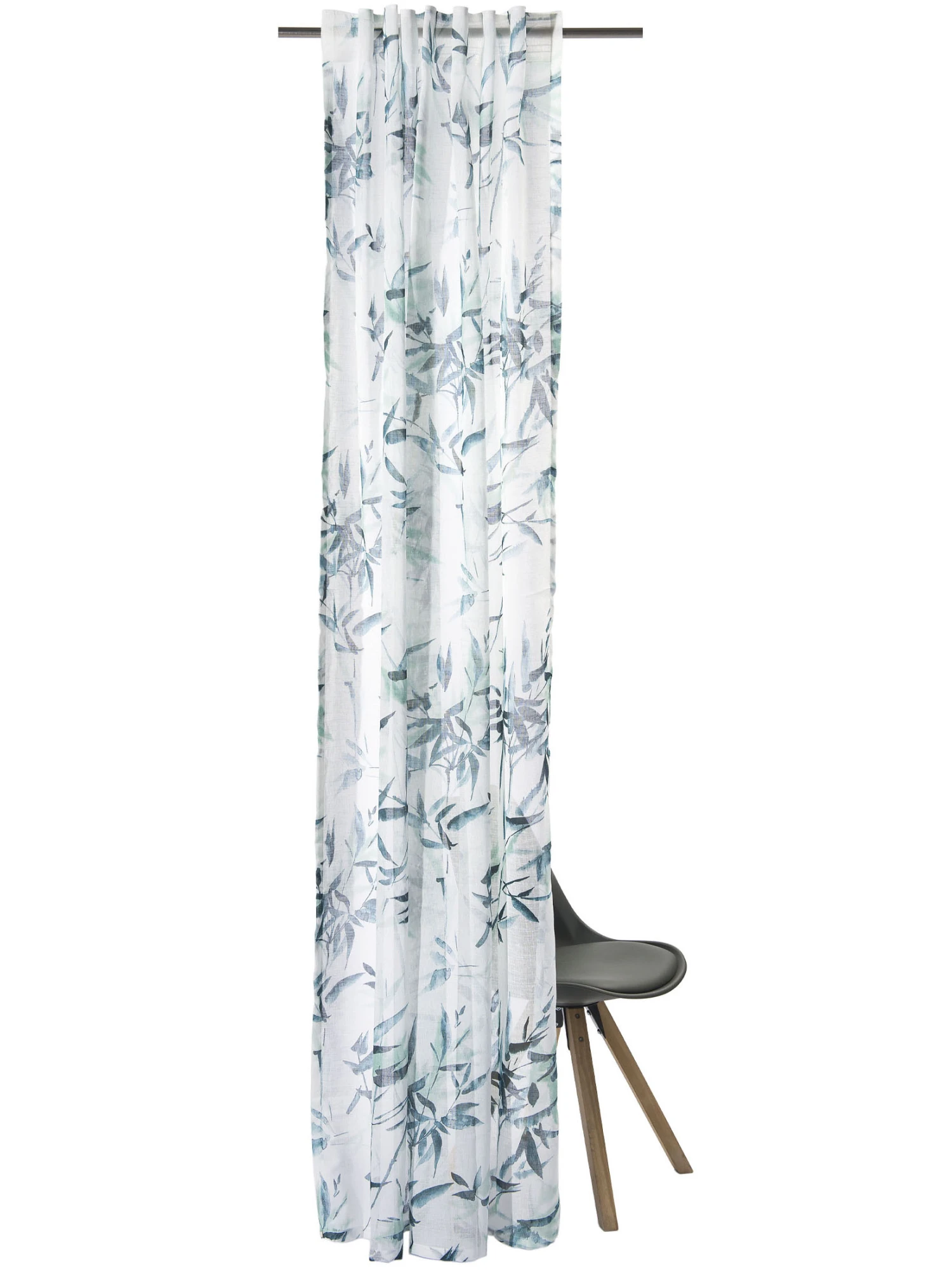 Vorhang Mit Gardinenband, Jade 5 Vorhang Mit Gardinenband, Jade - Image 3