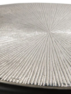 Tisch, Silber -Teppiche Verkaufe Lido Tisch Silber 35x35x41 lup