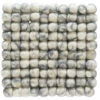 Topfuntersetzer, Grey Natural -Teppiche Verkaufe Liesta Filzkugel Untersetzer grau GreyNatural 20x20 pla