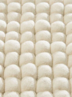 Topfuntersetzer, White -Teppiche Verkaufe Liesta Filzkugel Untersetzer weiss White lup