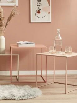 Tisch, Koralle -Teppiche Verkaufe Liona Tisch Set mil 1