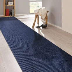 Sauberlaufmatte, Blau