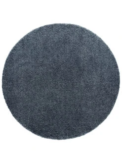 Hochflor-Teppich, Royalblau 7 Hochflor-Teppich, Royalblau -Teppiche Verkaufe Lounge Langflorteppich Dunkelblau RoyalBlue 200rund pla