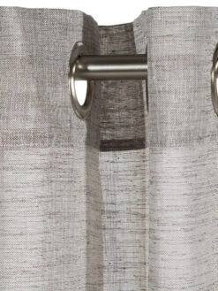 Ösenschal, Grau -Teppiche Verkaufe Madox Gardine Oesenschal Grau 140x245 lup1