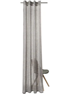 Ösenschal, Grau -Teppiche Verkaufe Madox Gardine Oesenschal Grau 140x245 pla2