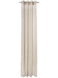 Ösenschal, Hellbraun -Teppiche Verkaufe Madox Gardine Oesenschal Hellbraun 140x245 pla1