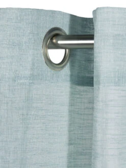 Ösenschal, Eisblau 10 Ösenschal, Eisblau -Teppiche Verkaufe Madox Gardine Oesenschal blau Eisblau 140x245 lup1