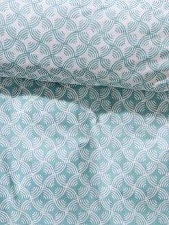 Satin-Bettwäsche, Altmint -Teppiche Verkaufe Malanda Bettwaesche Blau Altmint 135x200 lup