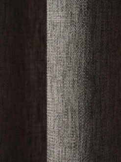 Ösenschal, Anthrazit -Teppiche Verkaufe Malia Gardine Oesenschal Schwarz Anthrazit 140x245 lup2