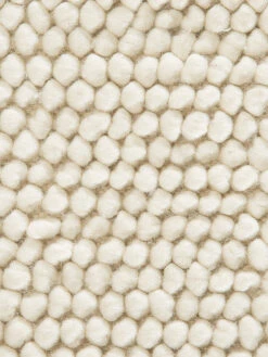 Woll-Teppich, Vanity White -Teppiche Verkaufe Malmby Handwebteppich weiss VanityWhite lup4