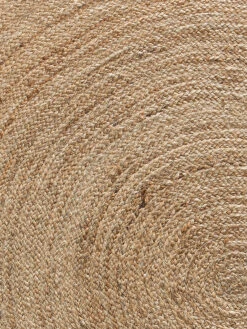 Jute-Teppich, Dunkelbeige -Teppiche Verkaufe Manacor JuteTeppich Beige Dunkelbeige 150rund lup