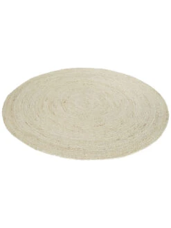 Jute-Teppich, Hellbeige -Teppiche Verkaufe Manacor JuteTeppich Creme Hellbeige 150rund fper