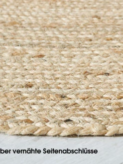 Jute-Teppich, Dunkelbeige -Teppiche Verkaufe Manacor Juteteppich beige dunkelbeige rund lup3 1