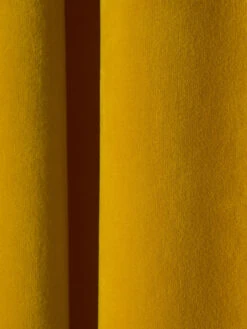 Vorhang Mit Gardinenband, Senf -Teppiche Verkaufe Marilana Gardine verdeckteSchlaufe Gelb Senf 140x245 lup2