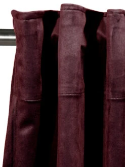 Vorhang Mit Gardinenband, Burgunder -Teppiche Verkaufe Marilana Gardine verdeckteSchlaufe Rot Burgunder 140x245 lup1