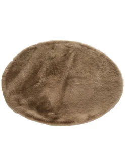 Kunstfell-Teppich, Mokka 8 Kunstfell-Teppich, Mokka -Teppiche Verkaufe MeanadeLuxe KunstfellTeppich Braun Mokka 100rund fper