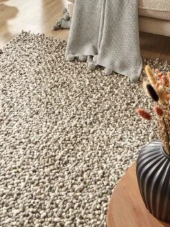 Woll-Teppich, Grey/White 9 Woll-Teppich, Grey/White -Teppiche Verkaufe Melbu WollTeppich Grau GreyWhite 200x300 spar