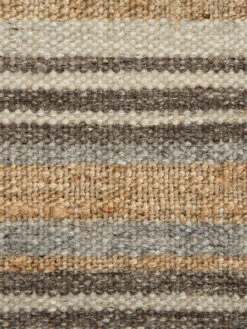 Baumwoll-Teppich, Sand Stripes -Teppiche Verkaufe Miana FlachgewebeTeppich Beige SandStripes 200x300 lup