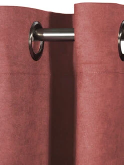 Ösenschal, Mediterranean -Teppiche Verkaufe Milla Gardine Oesenschal Rosa Mediterran 140x245 lup1