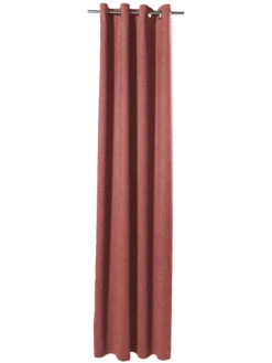 Ösenschal, Mediterranean -Teppiche Verkaufe Milla Gardine Oesenschal Rosa Mediterran 140x245 pla1