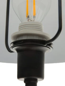 Tischleuchte, Black -Teppiche Verkaufe Minimalist Tischleuchte Schwarz Black 25x25x44 lup1