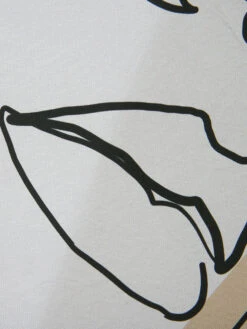 Leinwand-Druck-gerahmt, Weiss/Beige -Teppiche Verkaufe Misuna Leinwandbild Weiss WeissBeige 50x70 lup