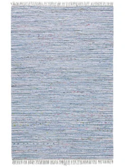 Fleckerl-Teppich, Blue Bay White -Teppiche Verkaufe Moelndal FleckerlTeppich Hellblau BlueBayWhite 120x180 pla