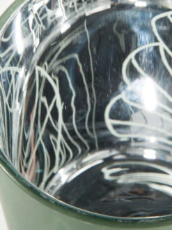 Teelichthalter, Hellblau/Silber -Teppiche Verkaufe MonsteraLicht Teelichthalter Mint HellblauSilber 10x10x122C5 lup1