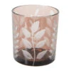 Teelichthalter, Braun -Teppiche Verkaufe MysticLeaves Teelichthalter Braun 7x7x8 per1