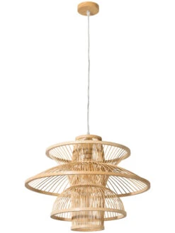 Hängeleuchte, Natural -Teppiche Verkaufe Nami Haengeleuchte Hellbraun Natural 50x50x37 per3