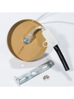 Hängeleuchte, Natural -Teppiche Verkaufe Nami Haengeleuchte Hellbraun Natural 50x50x37 ruk