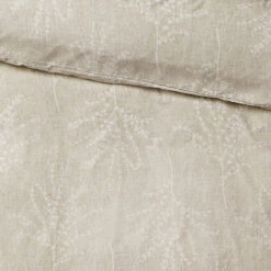 Renforcé-Bettwäsche, Natur -Teppiche Verkaufe NaturalFields Bettwaesche Beige Natur 135x200 lup