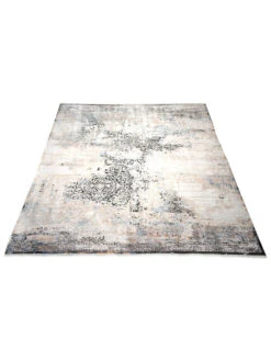 Vintage-Teppich, Vintage Black -Teppiche Verkaufe Neraida Vintageteppich grau schwarz 200x290 fper