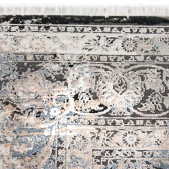 Vintage-Teppich, Vintage Black -Teppiche Verkaufe Neraida Vintageteppich grau schwarz lup1