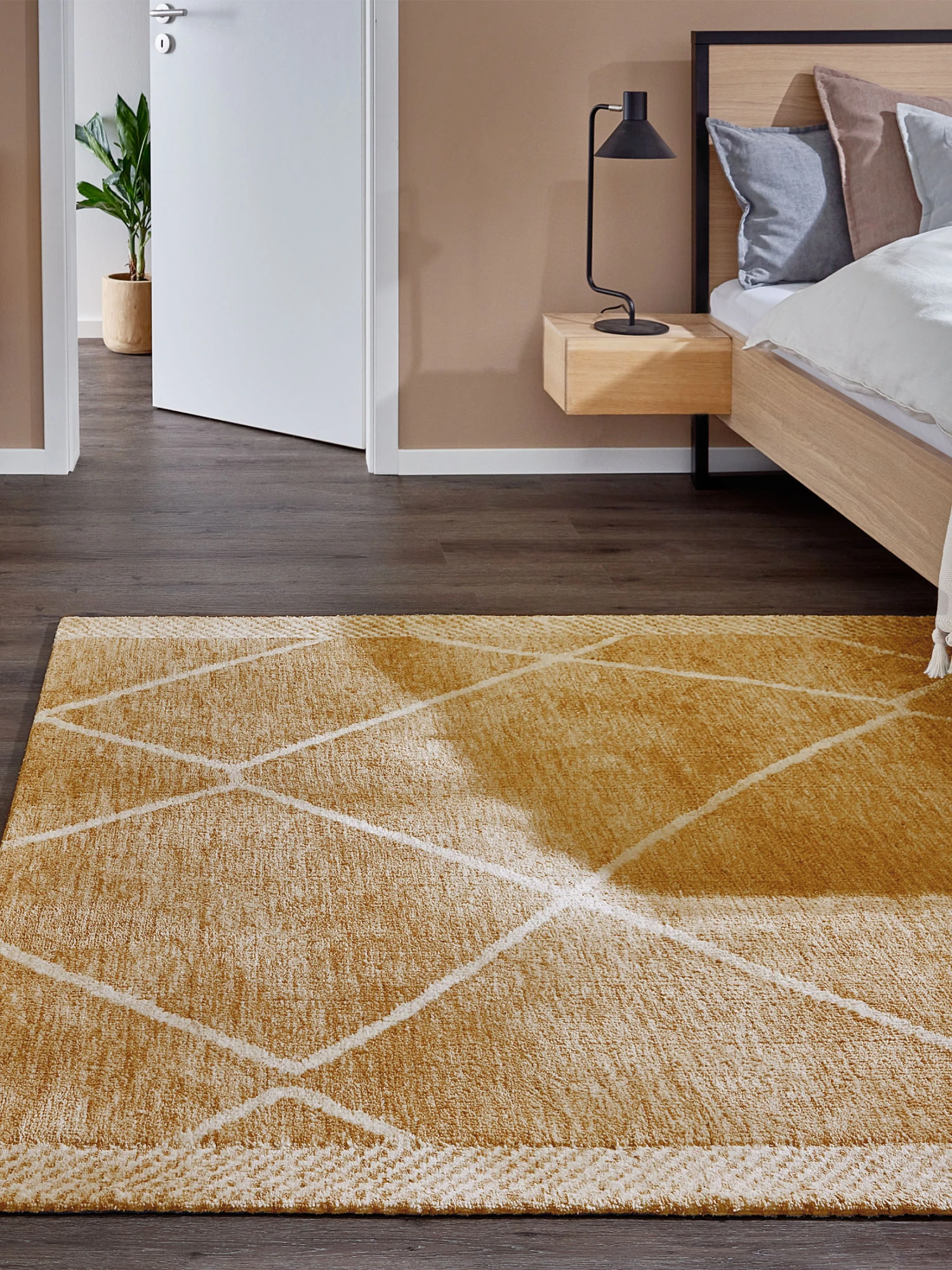 Moderner Teppich, Safran 3 Moderner Teppich, Safran