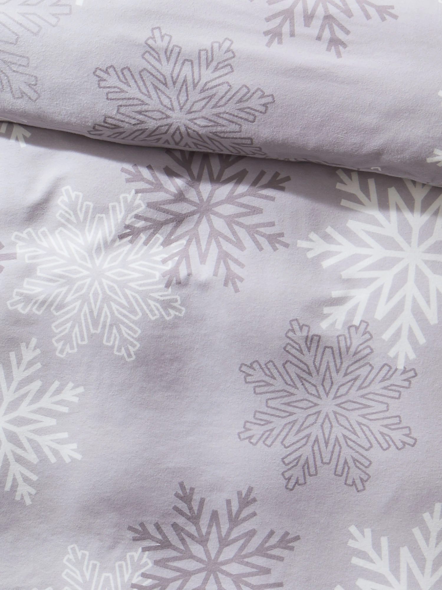 Flanell-Bettwäsche, Hellgrau 5 Flanell-Bettwäsche, Hellgrau - Image 3