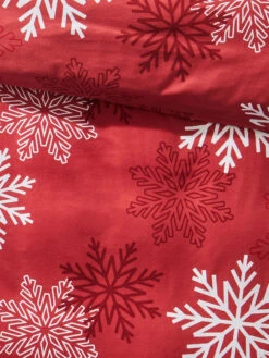 Flanell-Bettwäsche, Rot -Teppiche Verkaufe Norby Bettwaesche Rot 135x200 lup