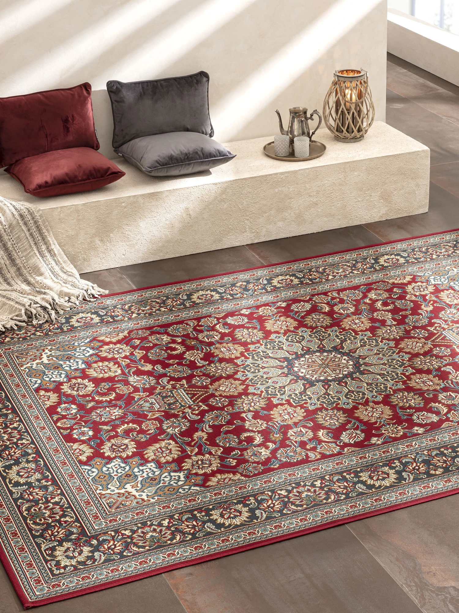 Outdoor-Teppich, Rot 3 Outdoor-Teppich, Rot