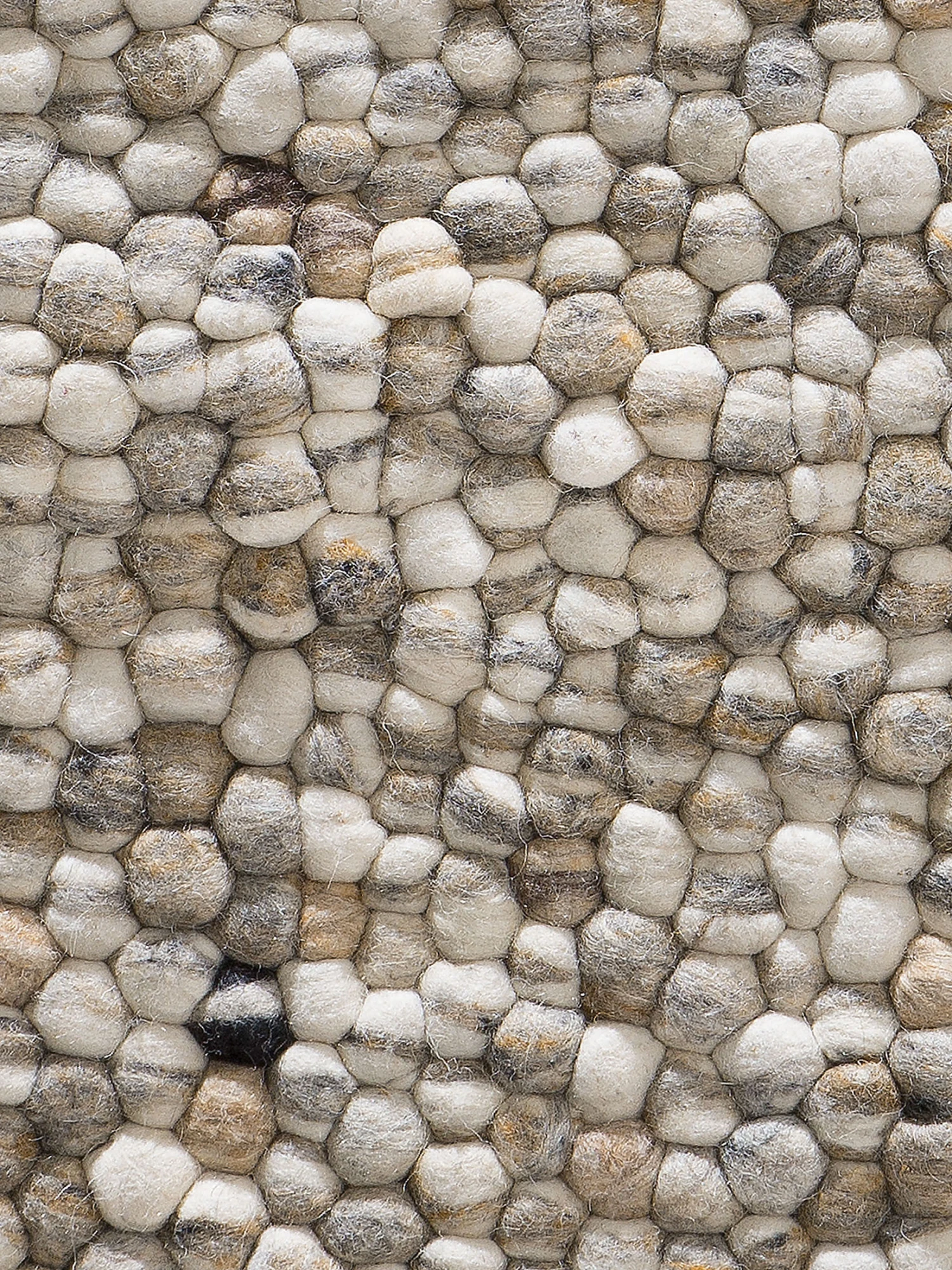 Filzkugel-Teppich, Natur 6 Filzkugel-Teppich, Natur - Image 4