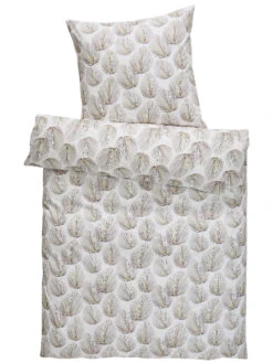 Renforcé-Bettwäsche, Khaki -Teppiche Verkaufe Palmari Bettwaesche Beige Khaki 135x200 pla