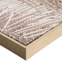 Leinwand-Druck-gerahmt, Beige -Teppiche Verkaufe Palmela Druckgerahmt Braun Beige 80x120 lup2