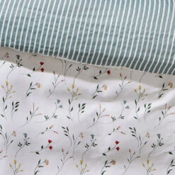 Satin-Bettwäsche, Grün 9 Satin-Bettwäsche, Grün -Teppiche Verkaufe Paluma Bettwaesche Gruen 135x200 lup