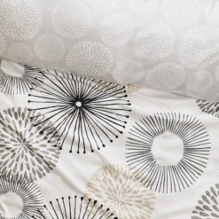 Satin-Bettwäsche, Nature -Teppiche Verkaufe Panadero Bettwaesche beige nature 135x200 lup